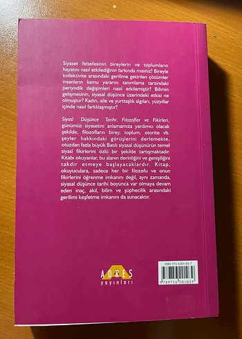  Siyasî Düşünce Tarihi - Filozoflar ve Fikirleri