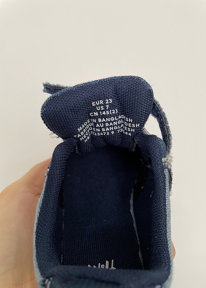 H&m çocuk kot ayakkabı - Görsel 4