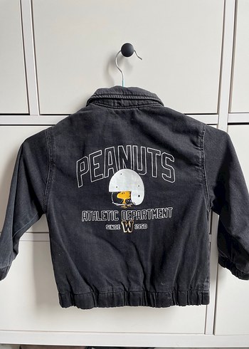 Erkek Çocuk Siyah Denim Ceket - Görsel 3