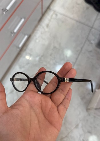 Şeffaf Bej Yuvarlak Kadın Gözlük