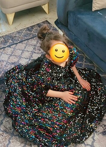 8 Yaş Beden Çocuk abiye 