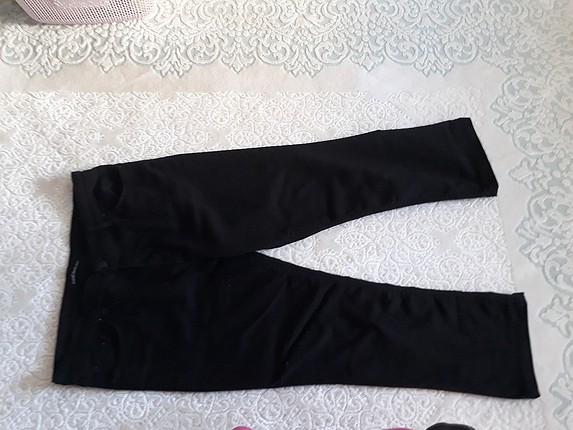 diğer Beden siyah Renk sayili kullanilmis kalın kumaş pantolon 