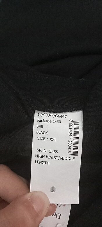 xxl Beden siyah Renk DeFacto Kalem Etek - XXL