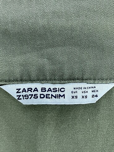 xs Beden haki Renk Zara Ceket %70 İndirimli.