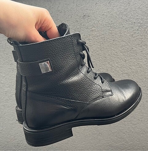38 Beden siyah Renk Sıyah bot