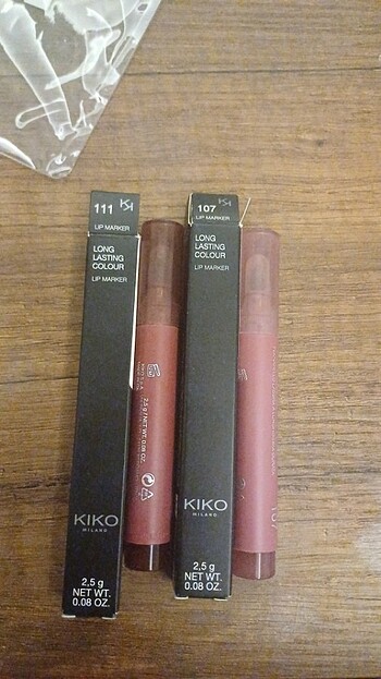  Beden Kiko lipmarker 2adet