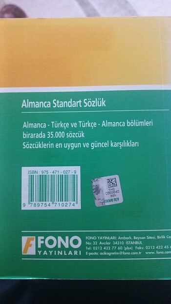  Almanca Türkçe - Türkçe almanca sözlük 