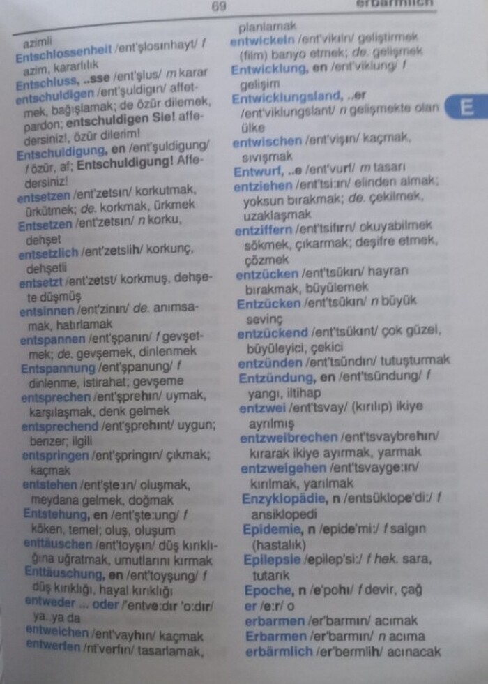 Almanca Türkçe 
- Türkçe almanca sözlük  - Görsel 3