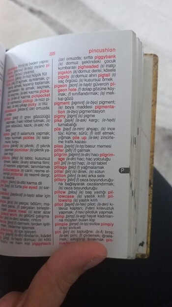 İngilizce Türkçe - Türkçe - İngilizce sözlük   - Görsel 3
