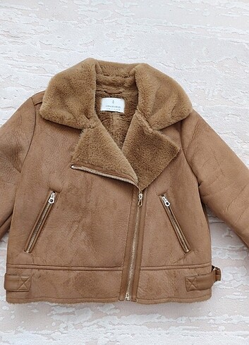 m Beden Stradivarius Kürklü Mont