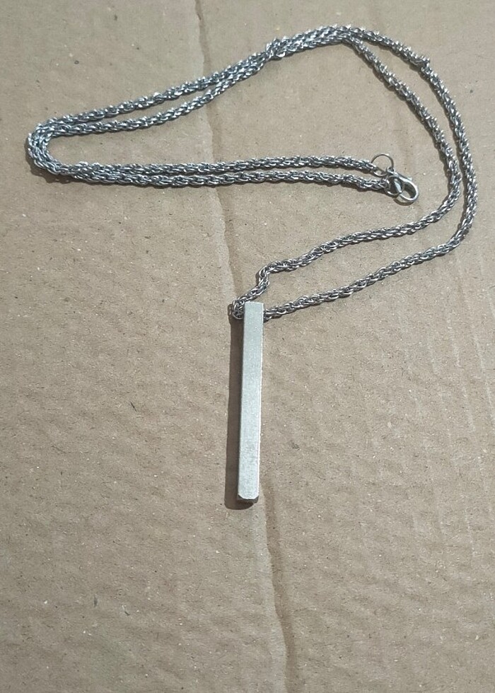 Çelik kolye - Görsel 3