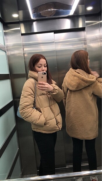 Stradivarius Şişme mont