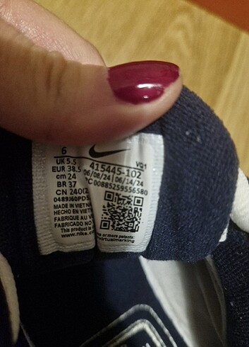 38,5 Beden Orijinal nike monarch air spor ayakkabısı