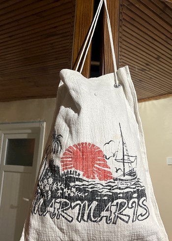 Marmaris Desenli Gri Bebek Sling - Görsel 3