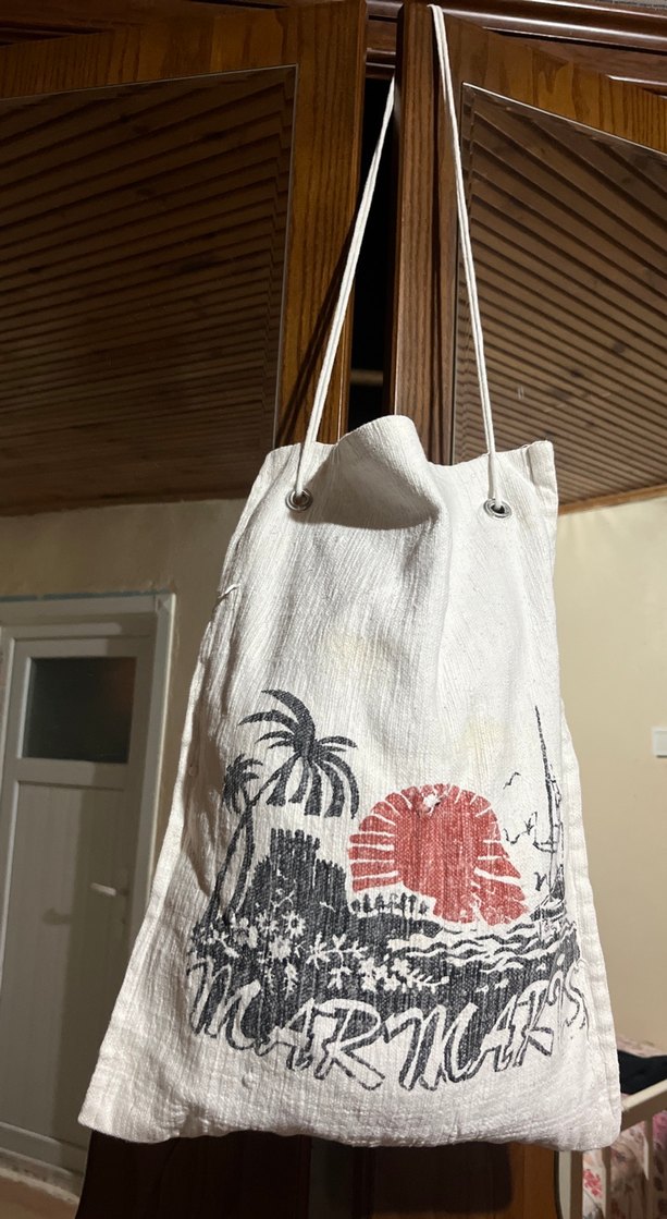 Marmaris Desenli Gri Bebek Sling - Görsel 2