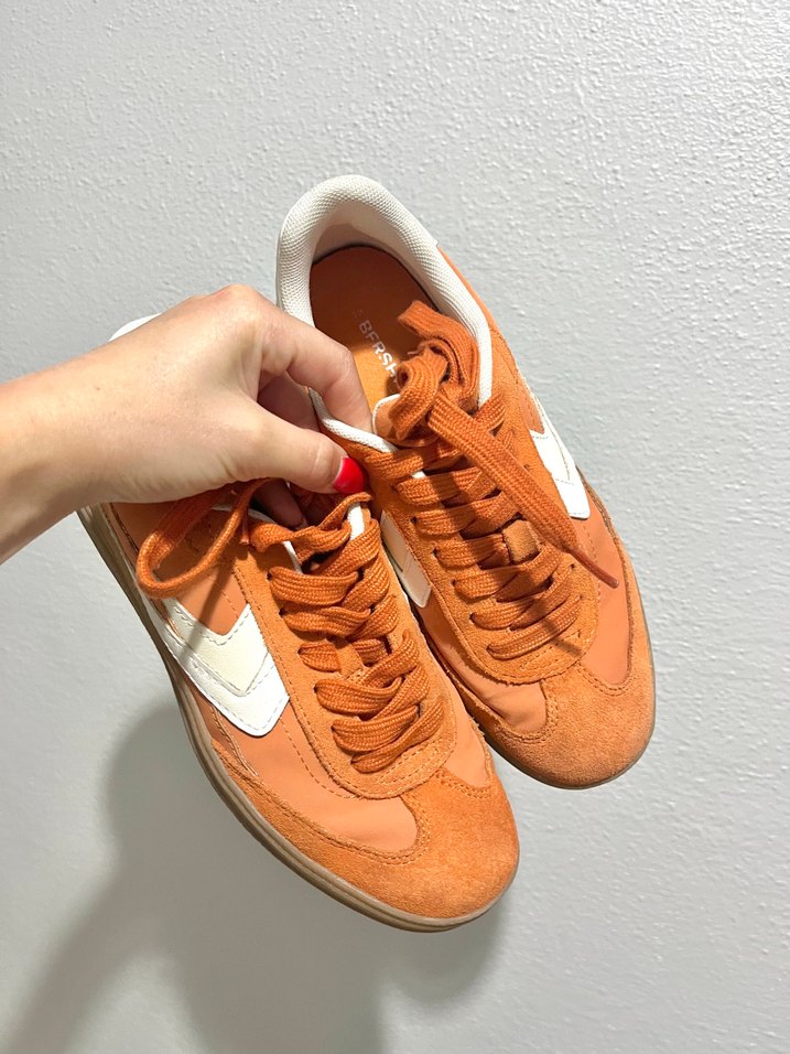 Turuncu Süet Sneaker — görsel 2/5