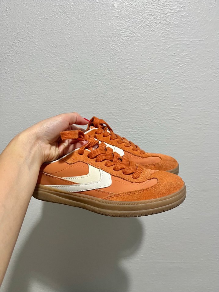 Turuncu Süet Sneaker — görsel 4/5