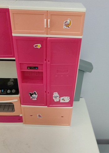 Renkli Pembe Oyuncak Mutfak Seti - Görsel 4