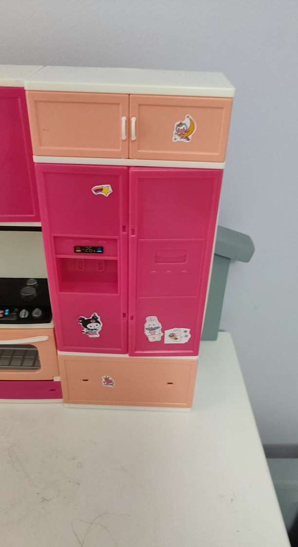 Renkli Pembe Oyuncak Mutfak Seti - Görsel 4