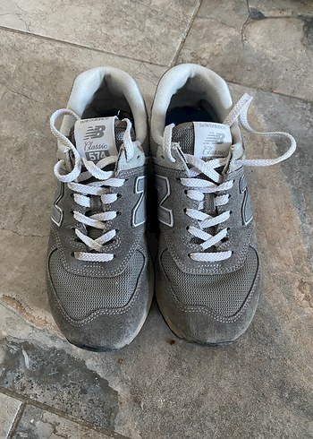 Gri Kadın New Balance Spor Ayakkabı - Görsel 2