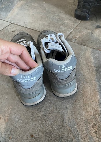 Gri Kadın New Balance Spor Ayakkabı - Görsel 4