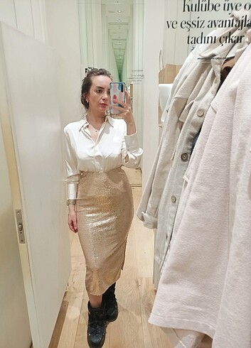 H&M Paletli etek