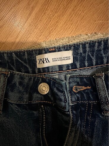 Zara zara mom şort 22beden