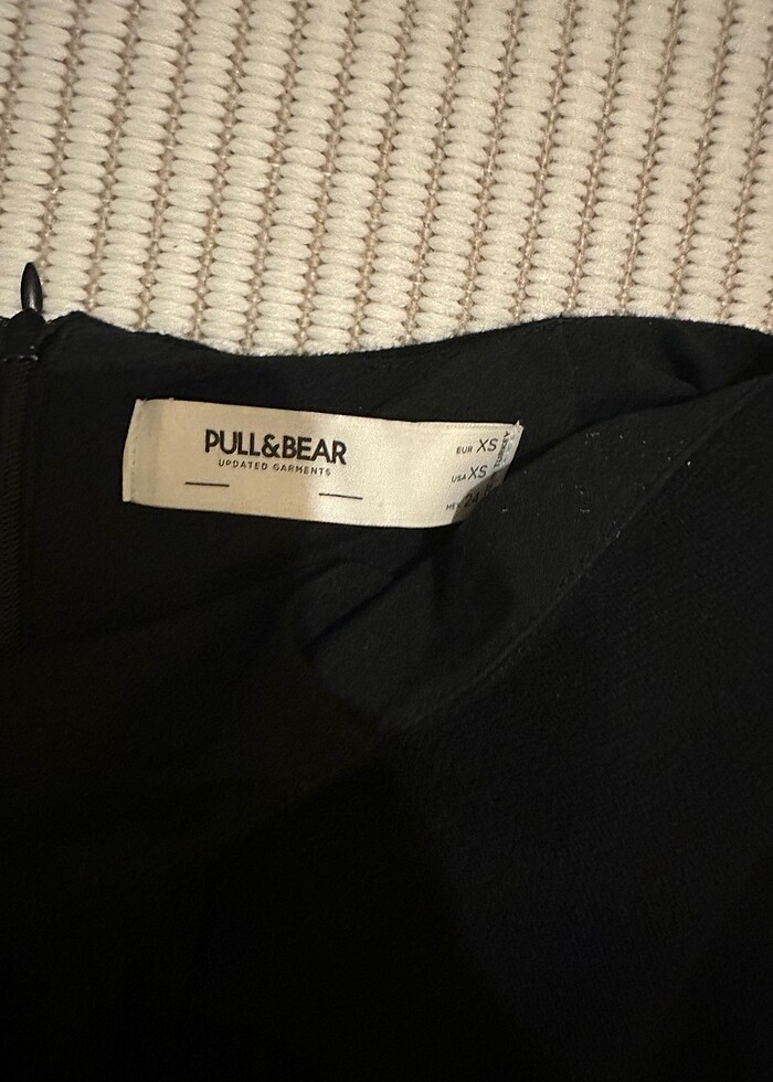 pull and bear yırtmaçlı rustik etek - Görsel 3