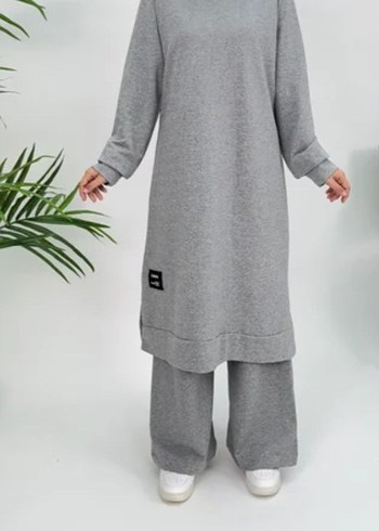 50 Beden 50 52 uyumlu 2Lİ TAKIM TUNİK PANTALON ETİKETLİ SIFIR