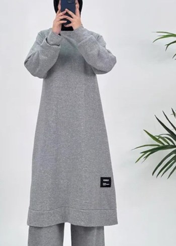 Diğer 50 52 uyumlu 2LI TAKIM TUNİK PANTALON ETİKETLİ SIFIR