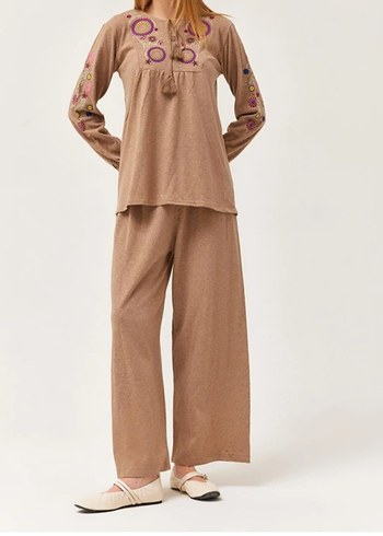 XL BEDEN 2LI TAKIM TUNİK PANTALON ETİKETLİ SIFIR