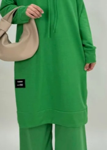 50 52 uyumlu 2li takim tunik pantolon ETİKETLİ - Görsel 3