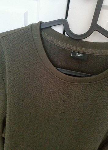 m Beden DeFacto Haki Sweatshirt 