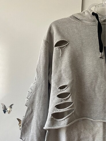 Addax Gri Sweatshirt