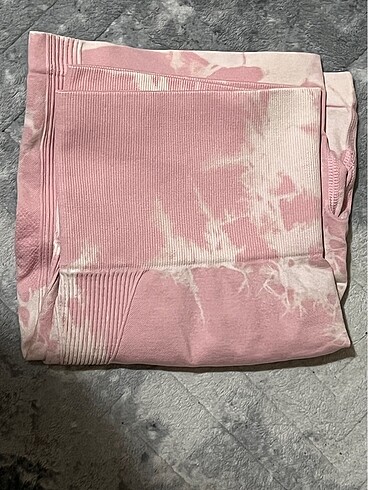 Shein spor şort tayt arkası büzgülü