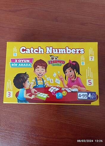 Catch numbers kutu oyunu