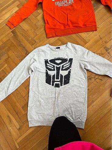 11-12 Yaş Beden gri Renk Lcw erkek çocuk sweat 11-12 yaş