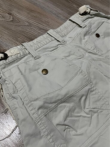 Abercrombie & Fitch Kargo Pantolon Beyaz Abercrombie&Fitch