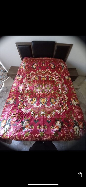 Diğer Çift kişilik vintage yatak örtüsü.
