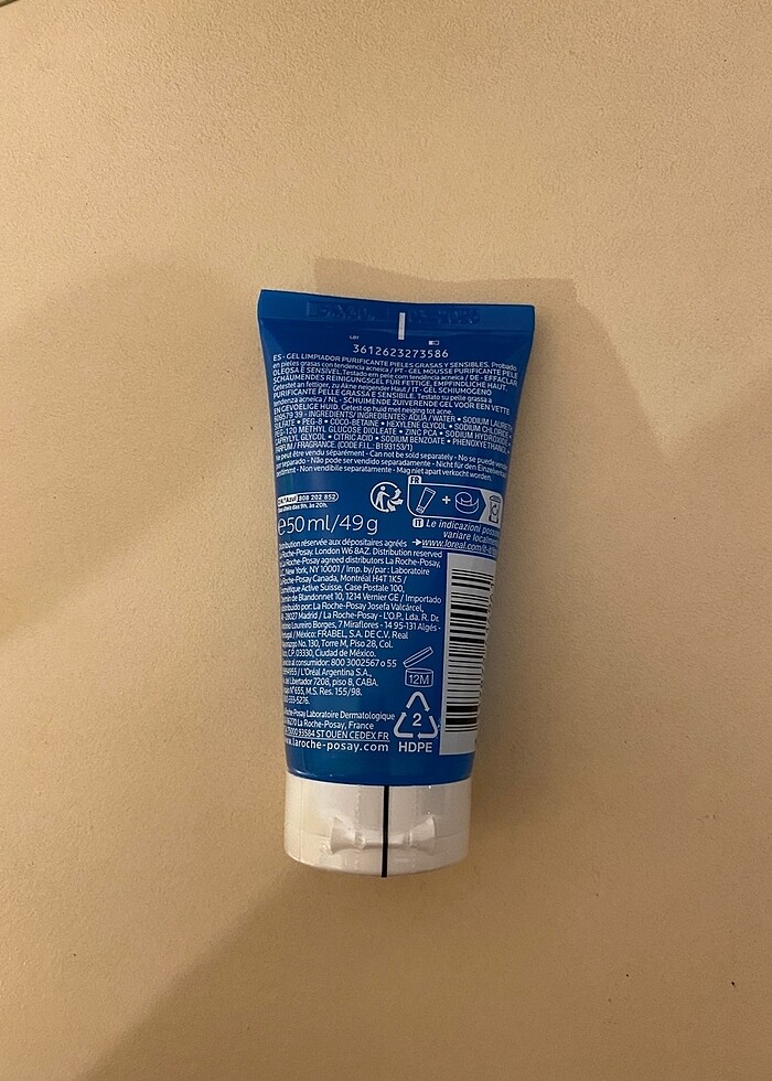 La Roche Posay Effaclar Yüz Temizleme Jeli - Görsel 2