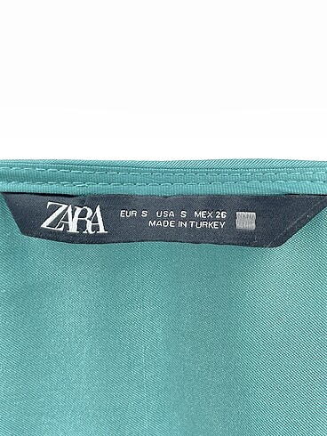 s Beden turkuaz Renk Zara Mini Elbise %70 İndirimli.