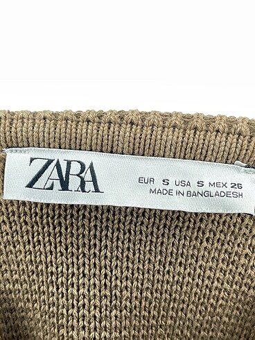 s Beden kahverengi Renk Zara Kazak / Triko %70 İndirimli.