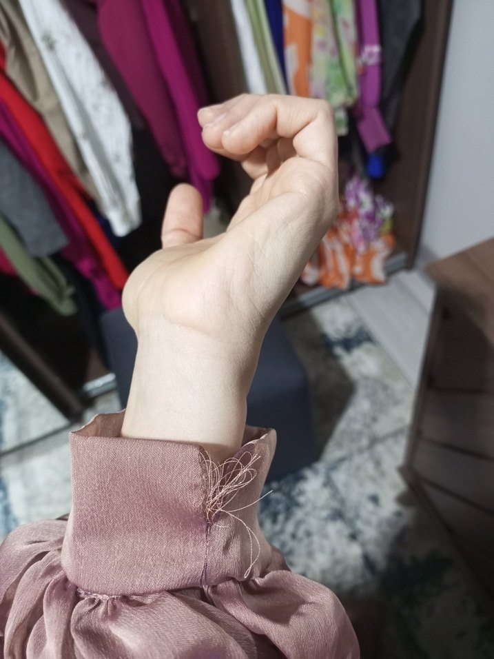 uzun tesettür abiye - Görsel 5