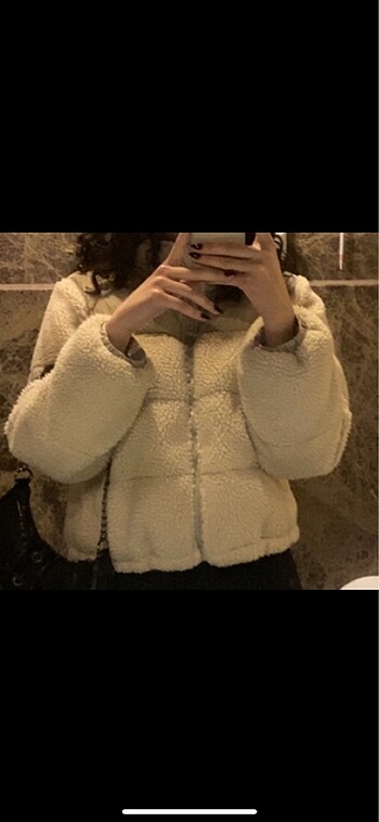m Beden Pull & Bear Şişme Mont