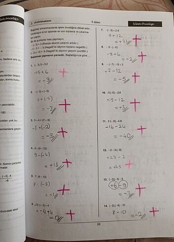 Beden Renk Antrenmanlarla Matematik Birinci Kitap