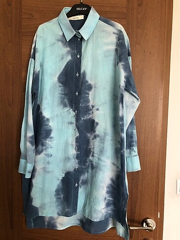 Touche batik desen gömlek-tunik