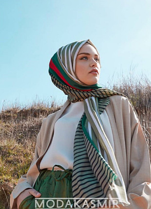 Modakaşmir marka pamuklu şal