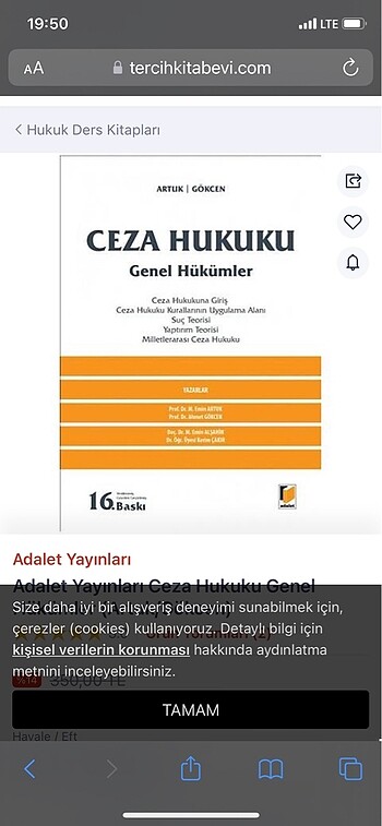 Ceza Hukuku Artuk Gökçen
