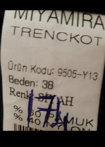 Kadın  Uzun Trençkot - Görsel 6