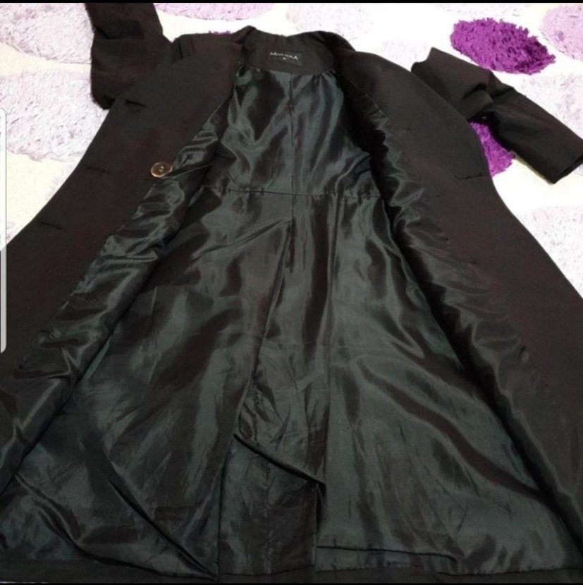 Kadın  Uzun Trençkot - Görsel 4